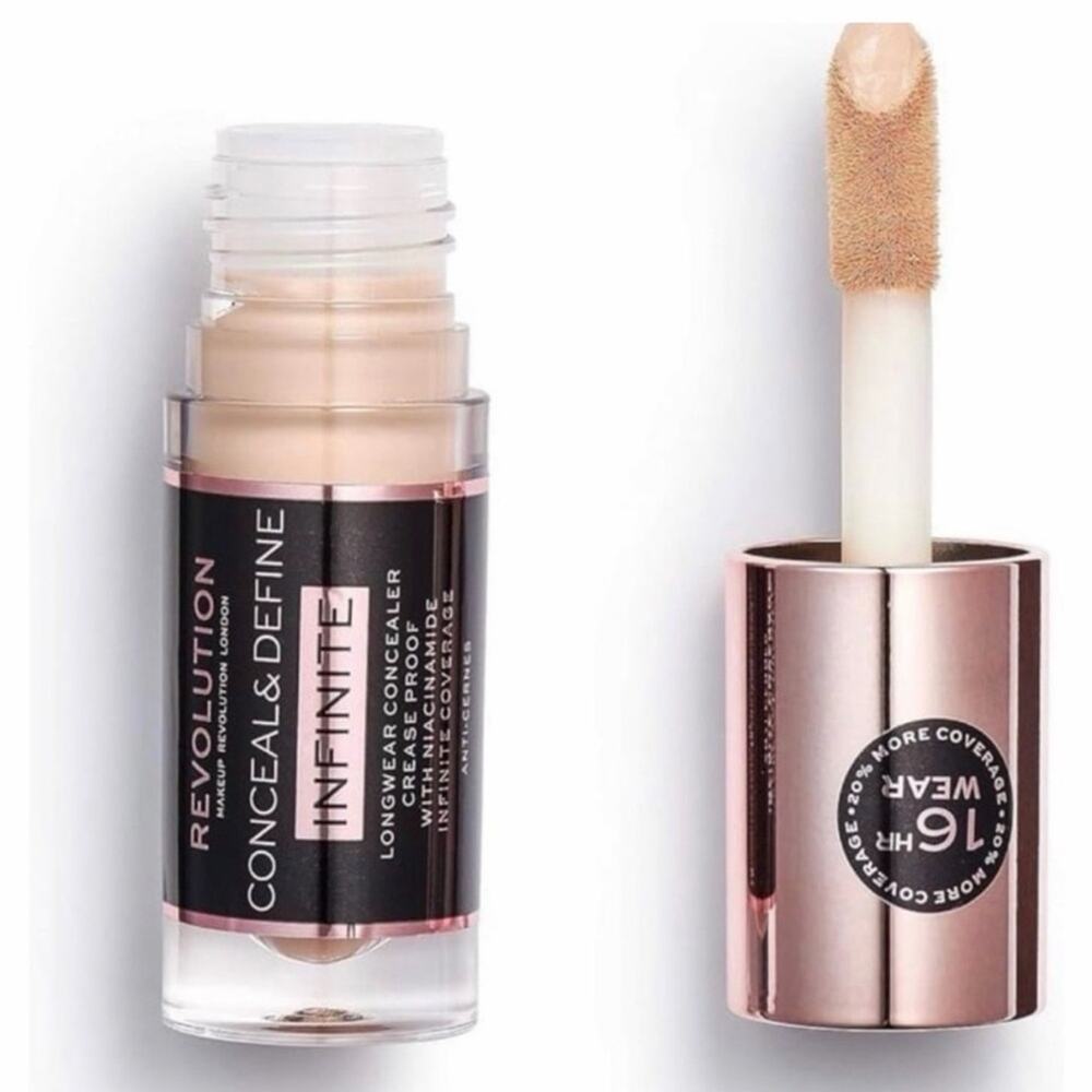 Makeup Revolution Conceal & Define Infinite Longwear Concealer C2 Sealed